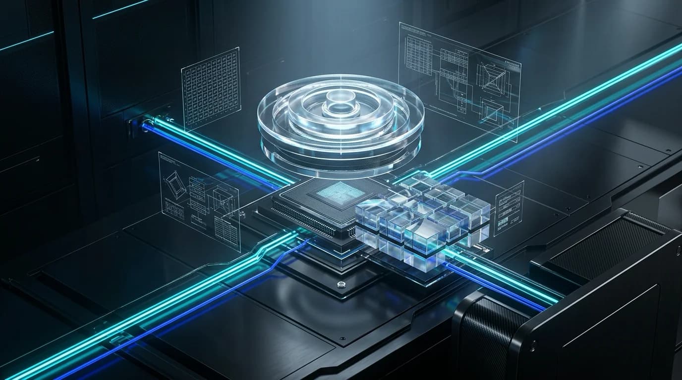 Ilustrasi Arsitektur Teknis 16:9 Byte-Exact KV-Cache Grafting (arXiv:2607.14431 / 2607.23806): Arsitektur Persistent Verified Knowledge Flywheel yang Mengubah Frozen Small Model (12B/31B) Menjadi Sistem Deterministic Zero-Token Inference & 87x Context Scaling