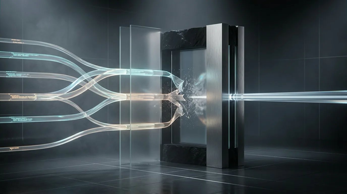 Ilustrasi Arsitektur Teknis 16:9 Speculative Uncertainty (SU) 2026: Arsitektur Draft-Model Cross-Likelihood Scoring, Phase-Aware Span Disentanglement, dan Pre-Execution Veto Gate pada Autonomous Coding Agents