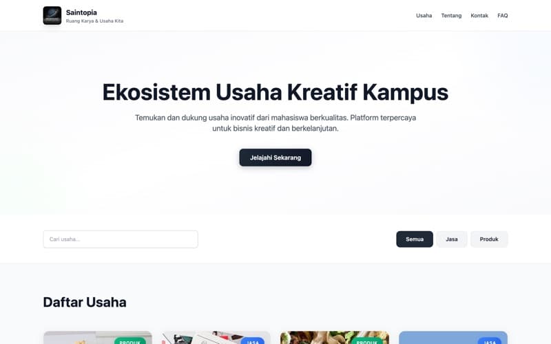 Saintopia Campus Commerce