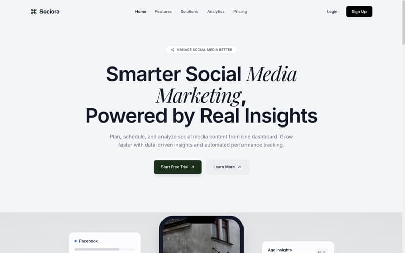 Sociora Social Engine