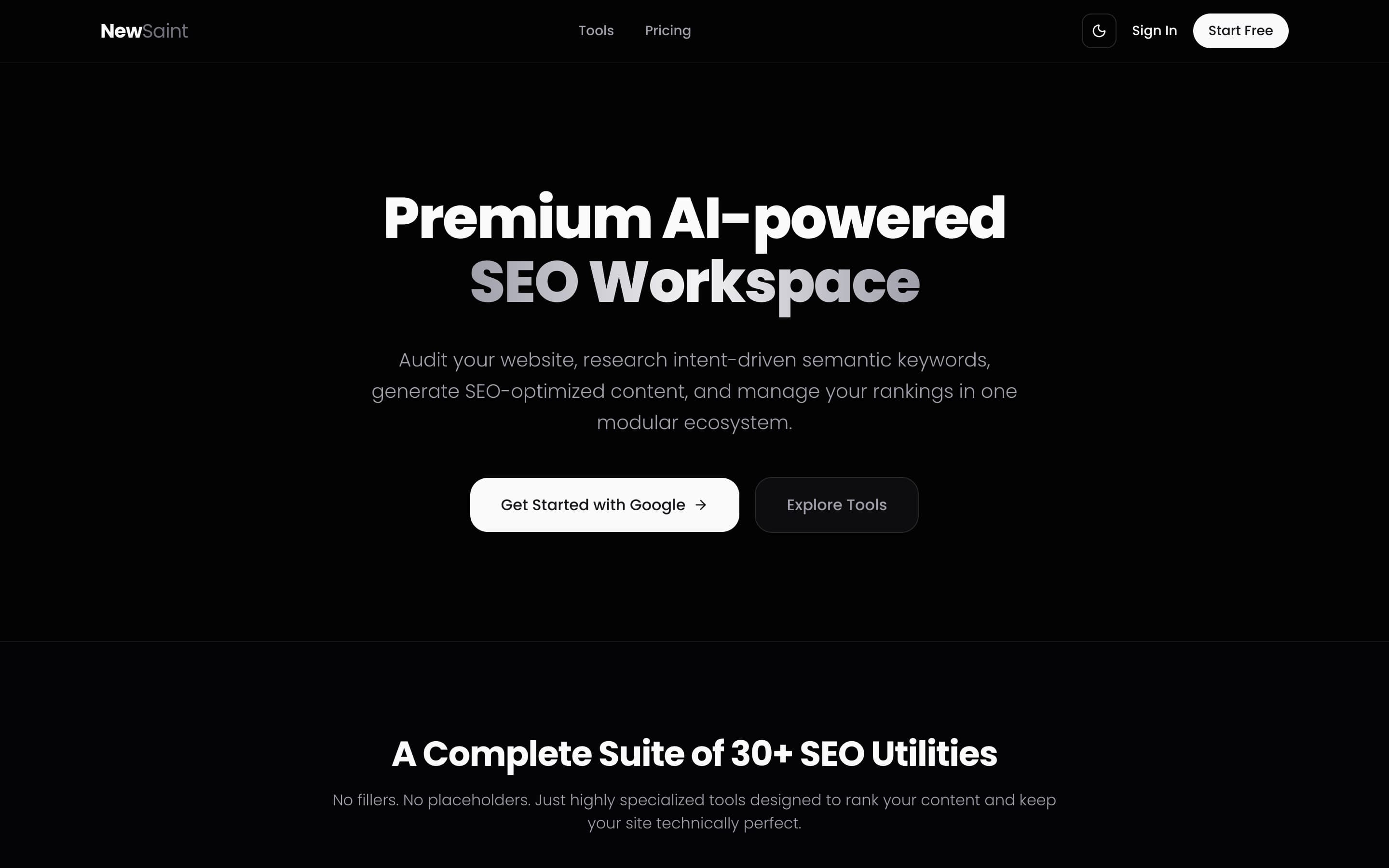 NewSaint AI SEO Suite